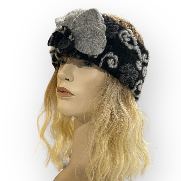 Italian Made Wool Headband - Picture 2 of 10